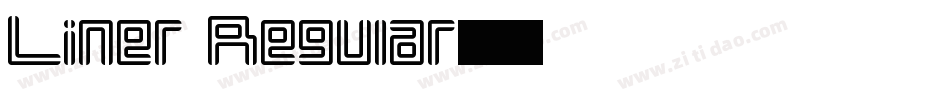 Liner Regular字体转换